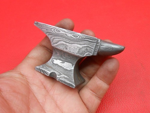 Handmade damascus anvil - handmade, use